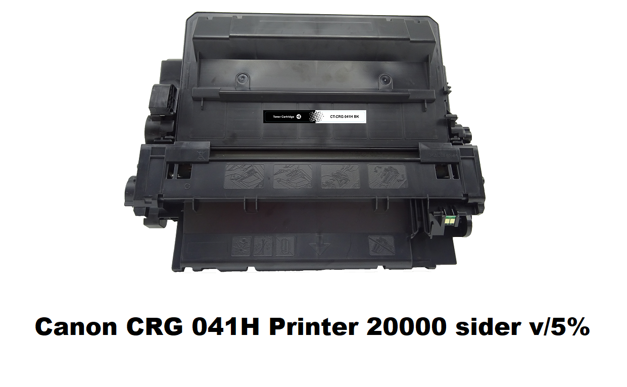 041H Sort lasertoner den er kompatibel den originale Canon 041H printer 20,000 sider - Canon lasertoner kompatibel ink