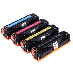 Sampack 4styk lasertoner CE 410A-CE 411A-CE 412A-CE 413A printer 11,800 sider v/5%