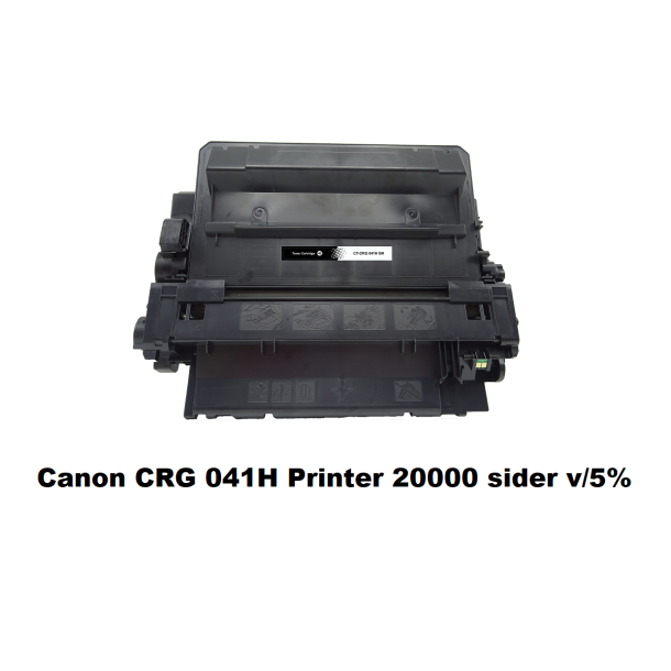 Canon 041H Sort lasertoner den er kompatibel med den originale Canon 041H printer 20,000 sider v/5%.