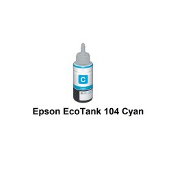 Sammenpak med 4 styk Epson 104 BK-c-m-y er kompatibel Blkrefill Indeholder 280ml.