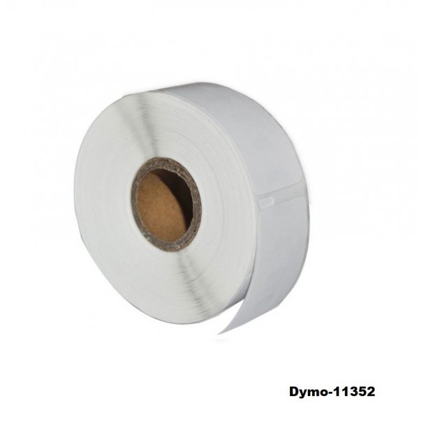 DYMO 11352 25 mm x 54 mm. Kan anvendes til Adresseetiketter.