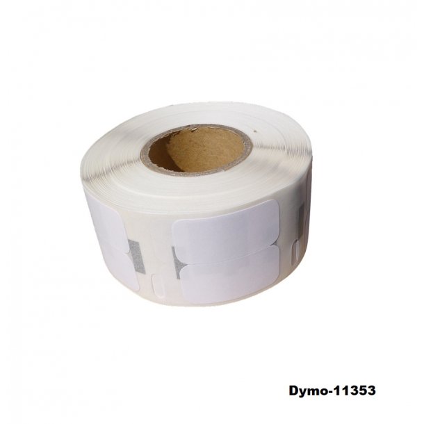 DYMO 11353 12 mm x 24 mm. universal Dymo etiketter.
