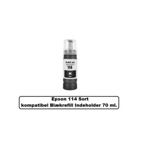 Epson 114 PB (foto sort) kompatibel Blkrefill Indeholder 70 ml.