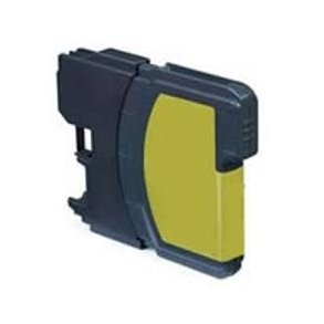 Brother LC 1240 Yellow (gul) kompatibel blkpatron indeholder 13,5 ml.