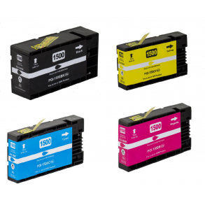 Pakke med 4 styk Canon PGI 1500XL indeholder 35-12ml ialt 71 ml.