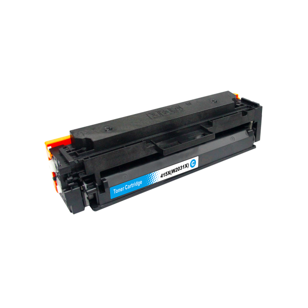 Hp 415X/W2031X Cyan (bl) lasertoner er Kompatibel med Hp Original 415X printer 6000 sider v/5%.