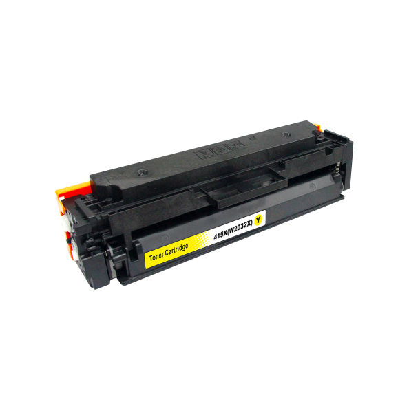 Hp 415X/W2032X Yellew (gul) lasertoner er Kompatibel med Hp Original 415X printer 6000 sider v/5%.