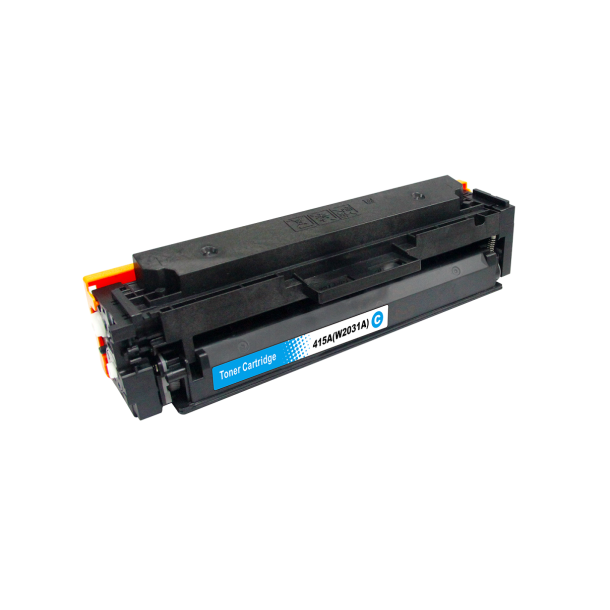 Hp 415A/W2031A Cyan (Bl) lasertoner er Kompatibel med Hp Original 415A printer 2100 sider v/5%.