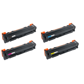 Hp 207A/W2210A/11/12/13 Sampack med 4styk, De er Kompatibel med Hp 207A printe med 5100 sider v/5%.