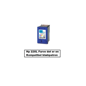 HP 22 XL (C9352) farve Kompatibel blkpatron indeholder 18ml.