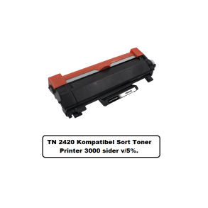 TN 2420 Kompatibel med Brother TN 2420 printer 3000 sider v/5%.