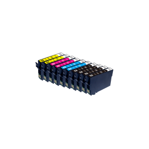 Sampack Epson 4 styk T2991 BK og 2 af hver T2992 C T2993 M T2994 Y kompatibel blkpatroner med 150ML