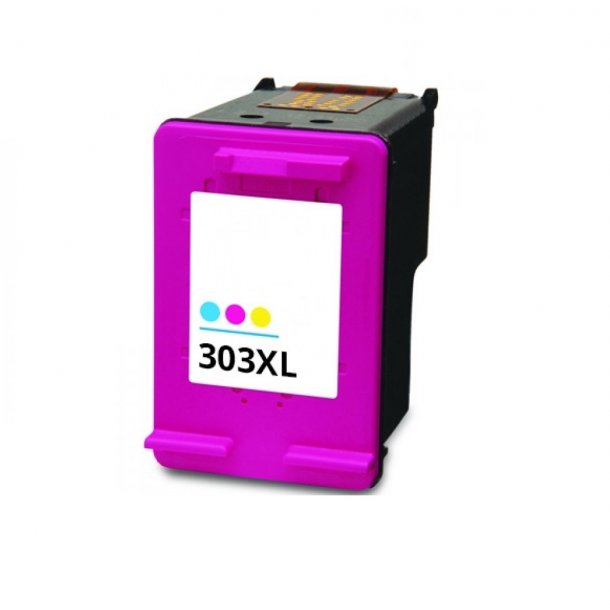 HP 303XL CMY kompatibel blkpatron indeholder 18 ml.