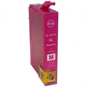 Epson 3473XL Magenta (Rd) kompatibel blkpatron indeholder 12ml.