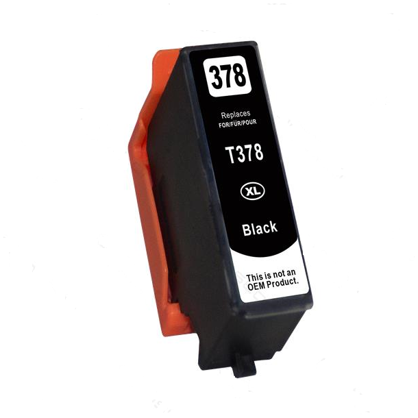 Epson 378XL BK(sort) kompatibel blkpatron indeholder 13 ml.