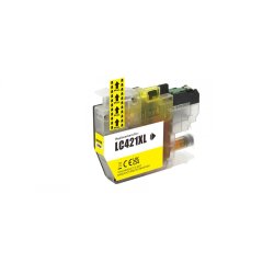  Brother Sampack med 5 styk LC 421XL Kompatibel blkpatron indeholder 62 ml ialt.