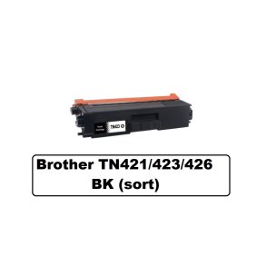 Brother TN 421/423/426 BK (sort) Lasertoner er Kompatibel med Brother TN421/423/426 6500 sider v/ 5%