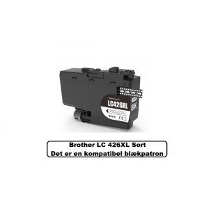 Brother LC 426XL BK (Sort) Kompatibel blkpatron indeholder 110 ml.