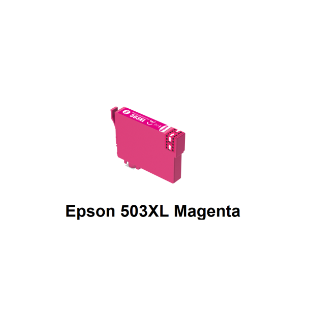 Epson 503XL Magenta (rd) er en kompatibel blkpatron den indeholder hele 10ml.