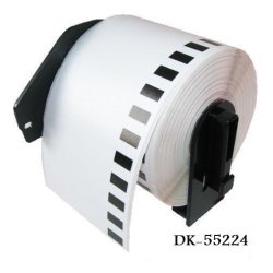 Brother DK N55224 Endels Bane kompatible labels i 54mm bred og30,48 m lange Papir ikke klbende.