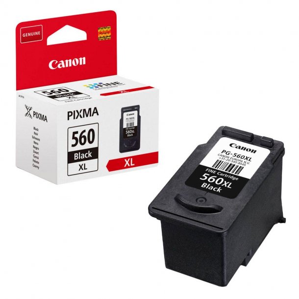 Canon PG 560XL originaleblkpatron indeholder 14,3.ml.