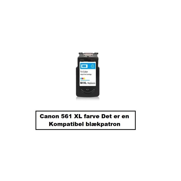 Canon Sampack med 1x pg-560XL BK og 1x cl-561XL CMY Kompatibel blkpatroner indeholder IALT 36 ml.