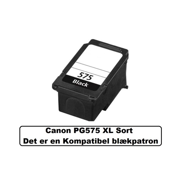 Canon Sampack med 3x pg 575XL BK og 2x cl 576XL CMY kompatibel blkpatroner indeholder 66ml ialt.