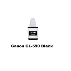 Canon GI-590 Sammenpak med 5 styk kompatibel Blkrefill Indeholder ialt 480ml.