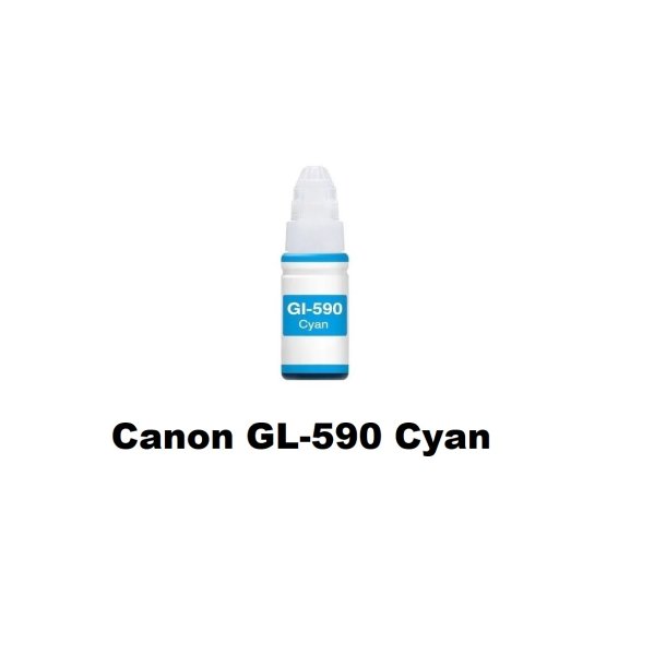 Canon GL-590 Cyan (Bl) kompatibel Blkrefill Indeholder 70ml.