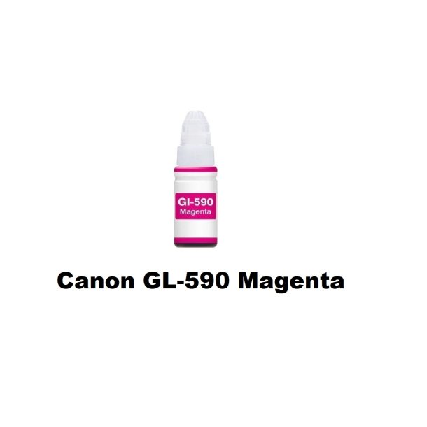 Canon GI-590 Sammenpak med 4 styk kompatibel Blkrefill Indeholder ialt 345ml.