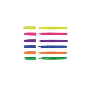 Pakke med 6 styk Highlighter/Overstregningstuscher Skrivebredde 2-5mm.