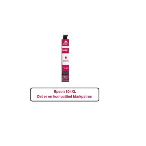Epson 604XL Magenta (Rd) er en kompatibel blkpatron den indeholder hele 10ml.
