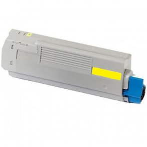 OKI C610 Y toner GUL kompatibel OKI C610