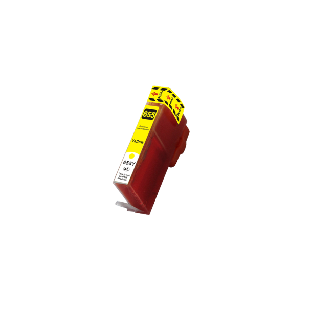 Sampack med 5 styk HP 655 XL 2X BK 1X C/M/Y. Kompatible blkpatroner indeholder ialt 86 ml.