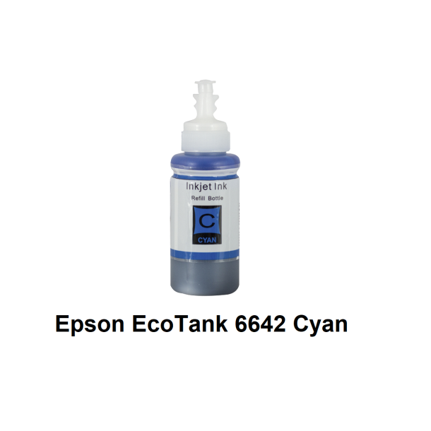 Epson T6642 Cyan (Bl) kompatibel Blkrefill Indeholder 100ml.