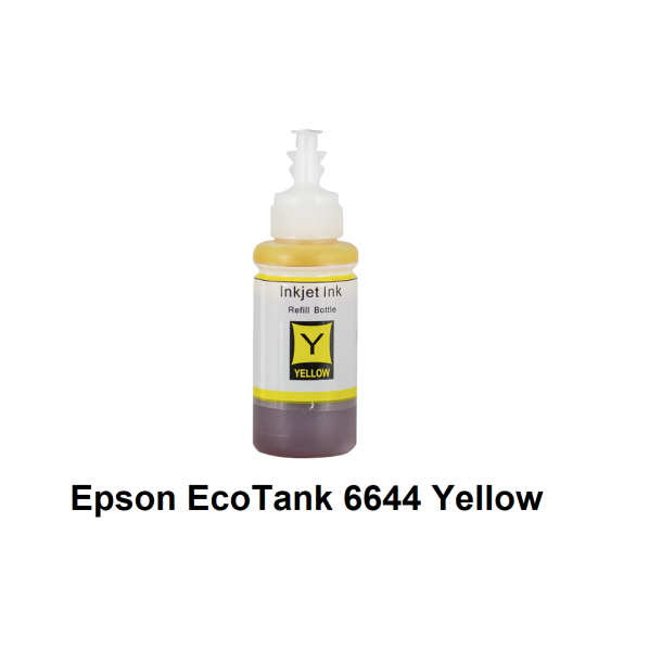 Epson T6644 Yellew (gul) kompatibel Blkrefill Indeholder 100ml.