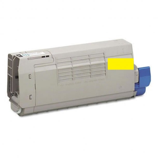 OKi - 710/711 Y(gul) lasertoner kompatibel med OKI 44318605 Printer 11,500 sider v/5%.