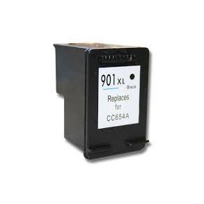 HP 901BK (sort) Kompatibel blkpatron indeholder 20 ml.