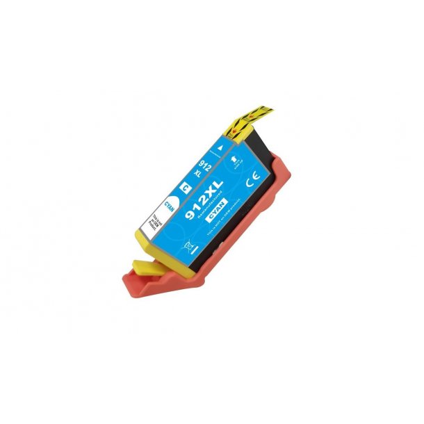 Sampack 5 styk HP 912XL Kompatible blkpatroner indhold IALT 91,5ml.