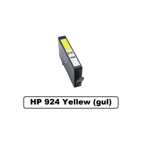 HP 924e Yellew (gul) kompatibel blkpatron indeholder 13,5ml.