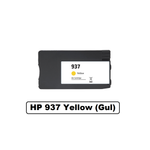 HP 937e Yellew (gul) kompatibel blkpatron indeholder 26ml.