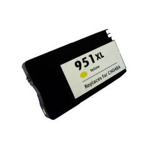 HP 951XL Yellew (gul) Kompatibel blkpatron indholder 28 ml.