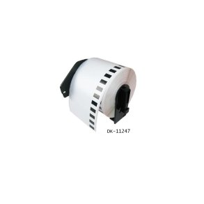 Brother DK 11247 103 mm bred og164 mm lange Kan anvendes til forsendelsesetiketter.