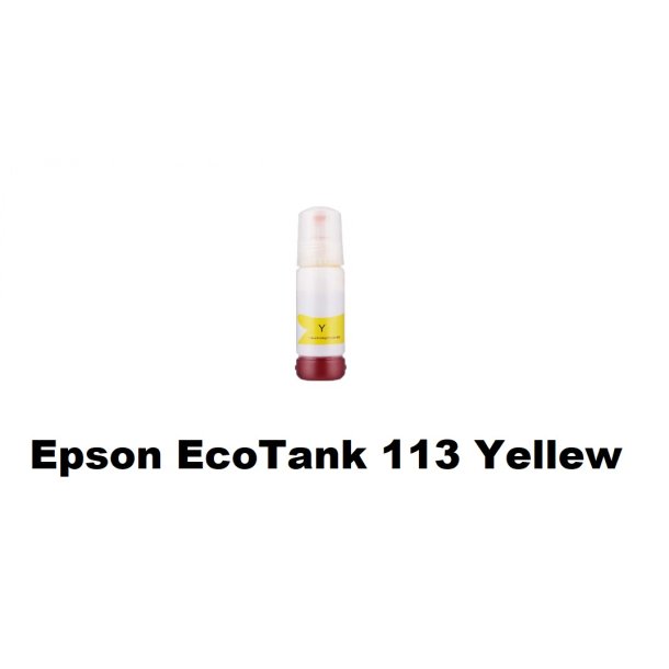 Epson 113 Yellew (gul) kompatibel Blkrefill Indeholder 70 ml.