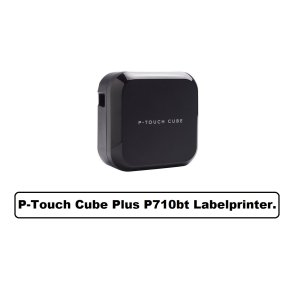 P-Touch Cube Plus P710bt Labelprinter Bluetooth Fra Brother op til 24 MM.