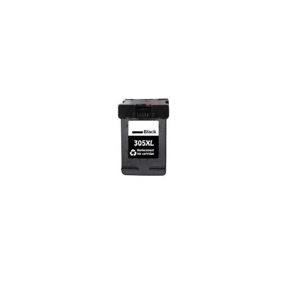 HP 305XL BK (sort) kompatibel blkpatron indeholder 17ml.