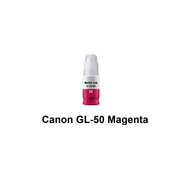Canon GI 50 Sammenpak med 4 styk kompatibel Blkrefill Indeholder ialt 380ml.