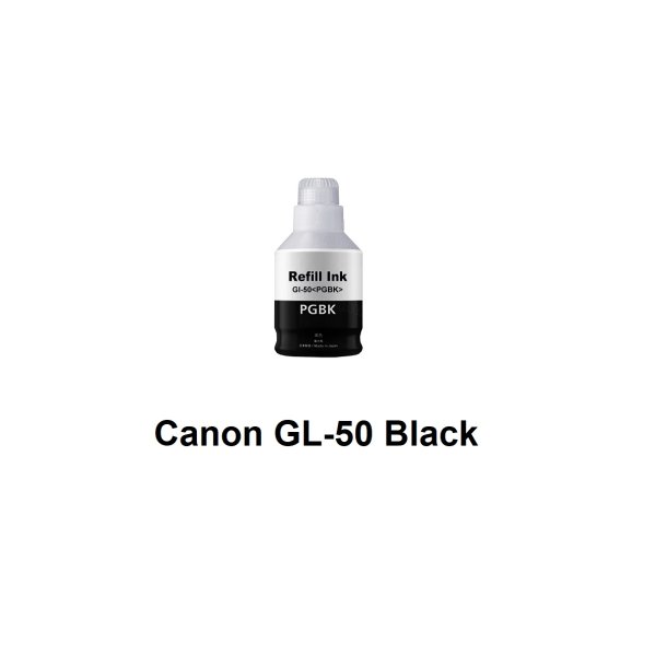 Canon GL 50 Black kompatibel Blkrefill Indeholder 140ml.