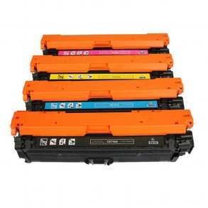 HP 307/CE 740-41-42-43 Pakke med 4 styk Kompatibel toner med  printer 7,000/7,300 sider v/5%.