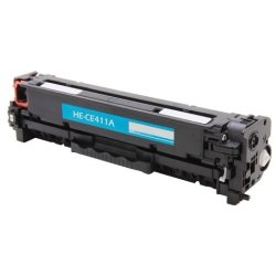 Sampack 4styk lasertoner CE 410A-CE 411A-CE 412A-CE 413A printer 11,800 sider v/5%